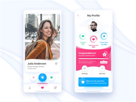 dating app design ideas